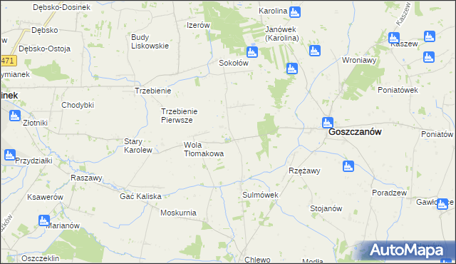 mapa Sulmów, Sulmów na mapie Targeo