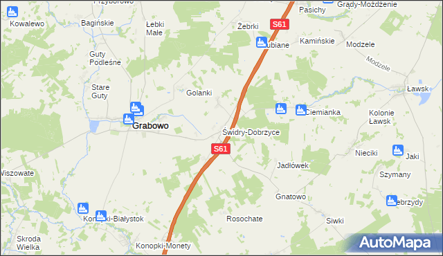 mapa Świdry-Dobrzyce, Świdry-Dobrzyce na mapie Targeo