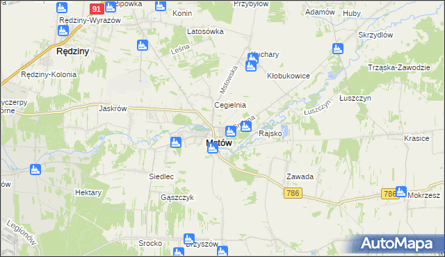 mapa Wancerzów, Wancerzów na mapie Targeo