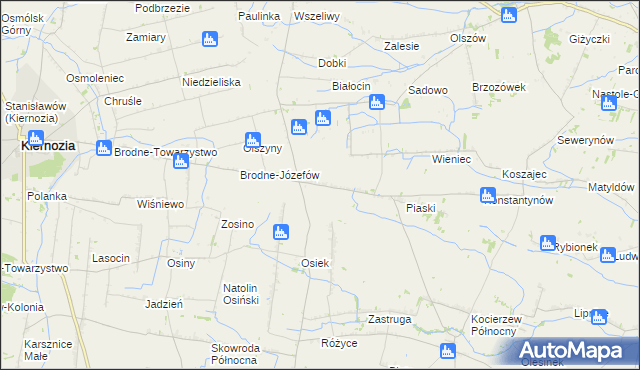 mapa Wejsce, Wejsce na mapie Targeo