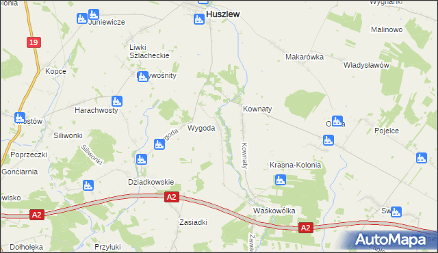 mapa Żurawlówka, Żurawlówka na mapie Targeo