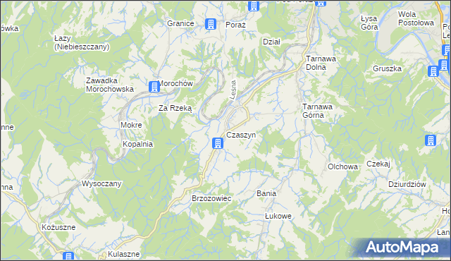 mapa Czaszyn, Czaszyn na mapie Targeo