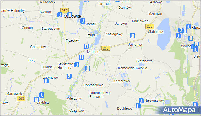 mapa Dobrosołowo Trzecie, Dobrosołowo Trzecie na mapie Targeo