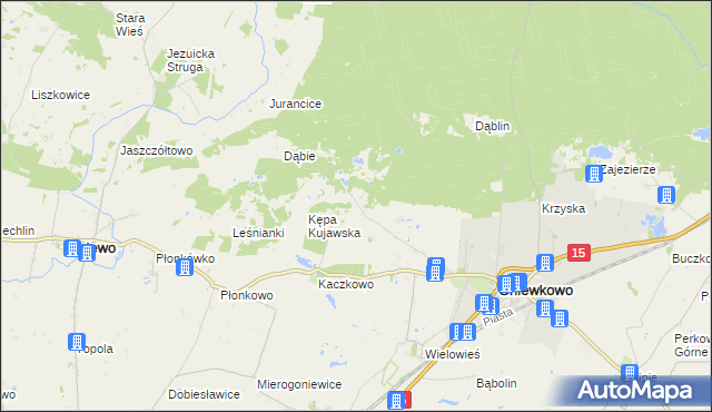 mapa Godzięba, Godzięba na mapie Targeo