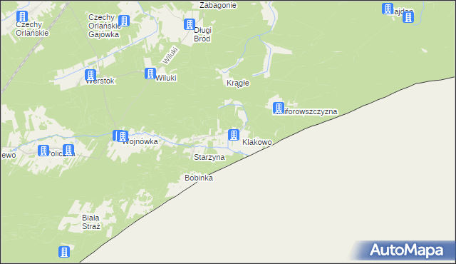 mapa Górny Gród, Górny Gród na mapie Targeo