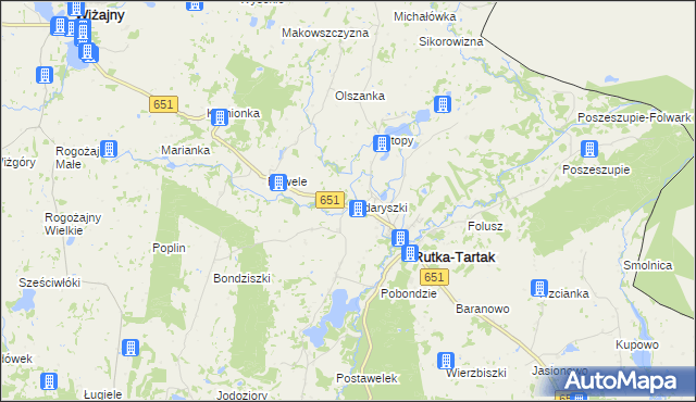 mapa Kadaryszki, Kadaryszki na mapie Targeo