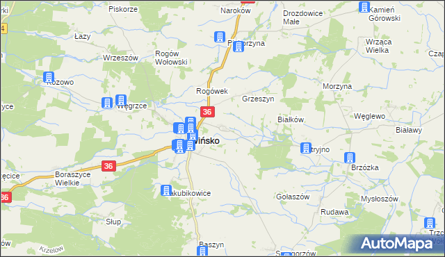 mapa Kleszczowice, Kleszczowice na mapie Targeo