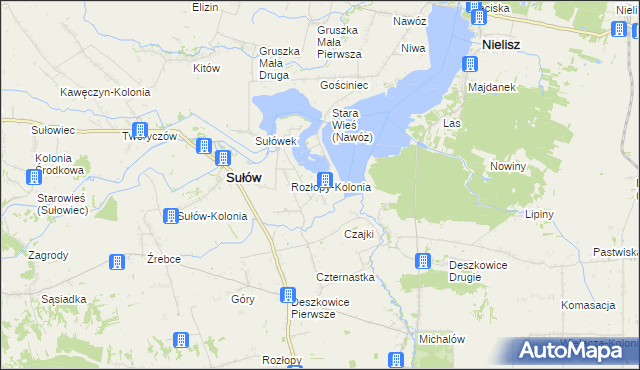 mapa Kulików, Kulików na mapie Targeo