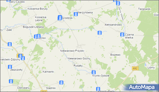 mapa Makarki, Makarki na mapie Targeo