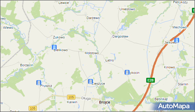 mapa Mołstówko, Mołstówko na mapie Targeo