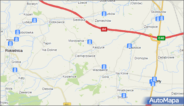 mapa Olszynka gmina Orły, Olszynka gmina Orły na mapie Targeo
