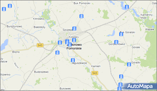 mapa Piecewo gmina Jabłonowo Pomorskie, Piecewo gmina Jabłonowo Pomorskie na mapie Targeo