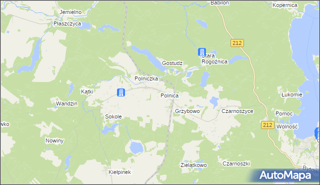 mapa Polnica, Polnica na mapie Targeo