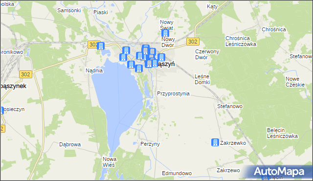 mapa Przyprostynia, Przyprostynia na mapie Targeo