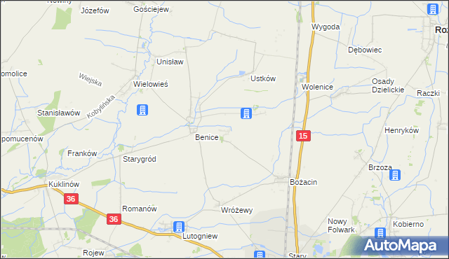 mapa Raciborów gmina Krotoszyn, Raciborów gmina Krotoszyn na mapie Targeo