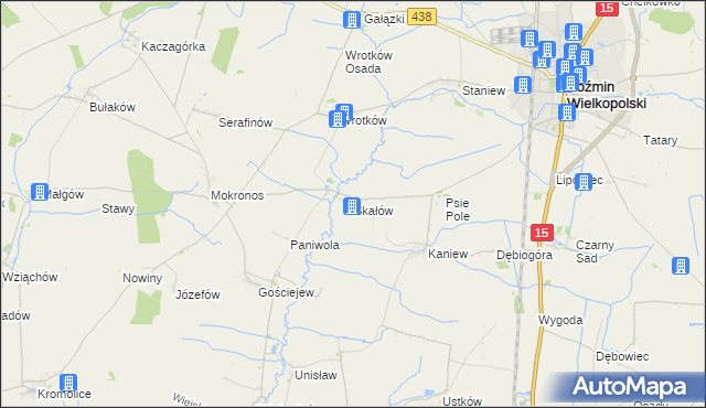 mapa Skałów, Skałów na mapie Targeo