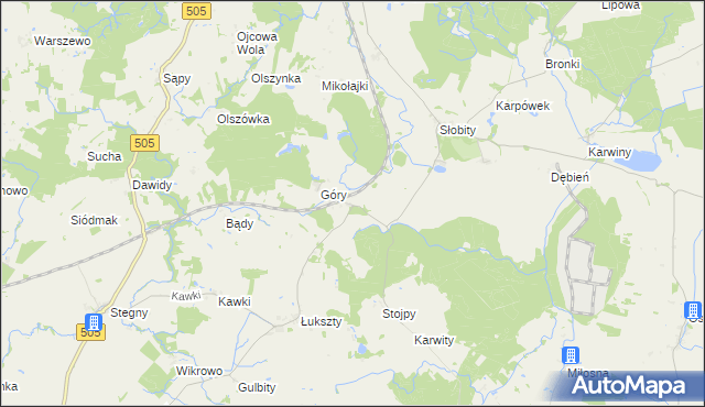 mapa Słobity-Stacja, Słobity-Stacja na mapie Targeo