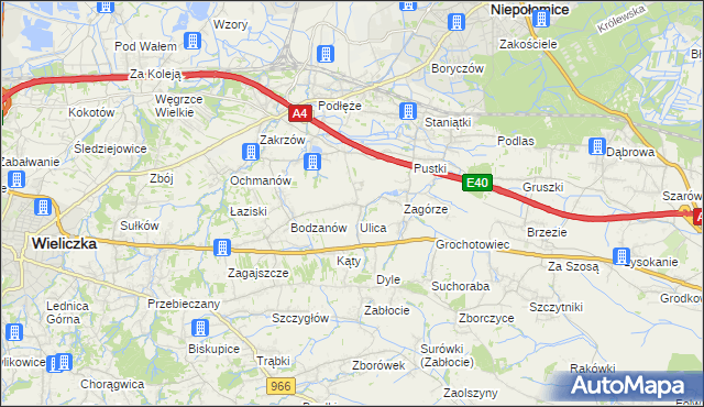 mapa Słomiróg, Słomiróg na mapie Targeo