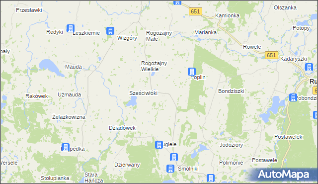 mapa Soliny, Soliny na mapie Targeo