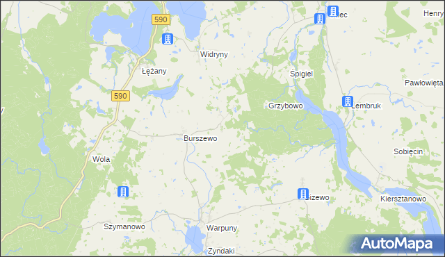 mapa Śpiglówka, Śpiglówka na mapie Targeo