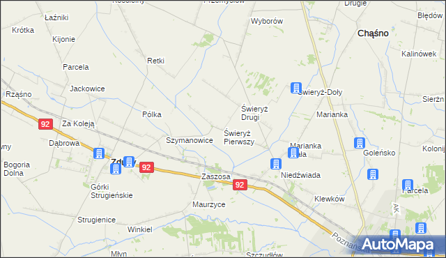 mapa Świeryż Pierwszy, Świeryż Pierwszy na mapie Targeo