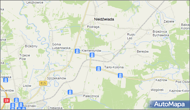 mapa Tarło, Tarło na mapie Targeo