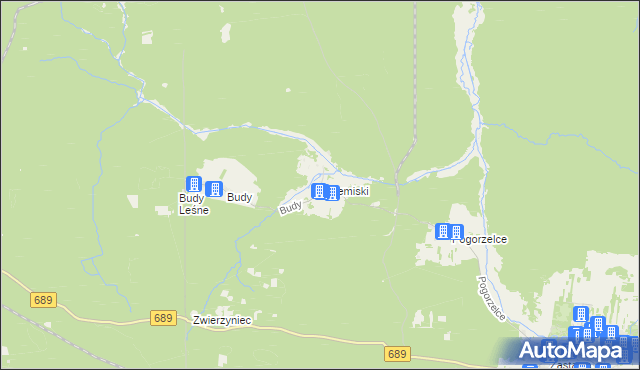 mapa Teremiski, Teremiski na mapie Targeo