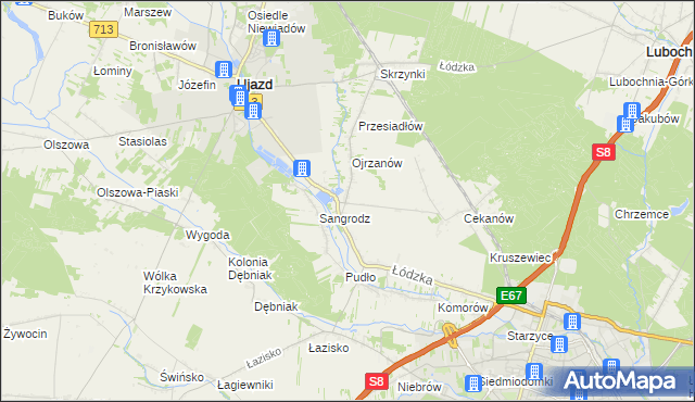 mapa Tobiasze, Tobiasze na mapie Targeo