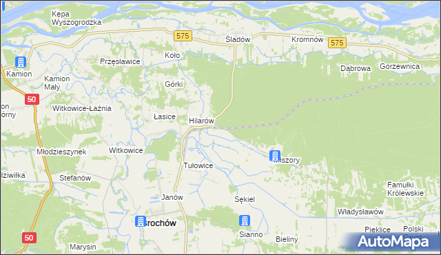 mapa Wilcze Tułowskie, Wilcze Tułowskie na mapie Targeo
