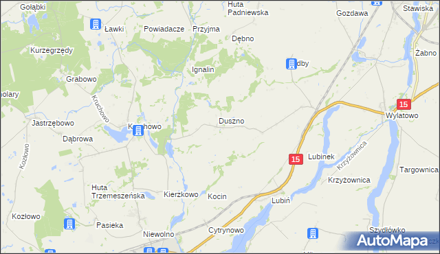 mapa Wydartowo, Wydartowo na mapie Targeo