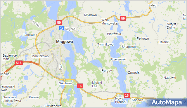 mapa Troszczykowo, Troszczykowo na mapie Targeo