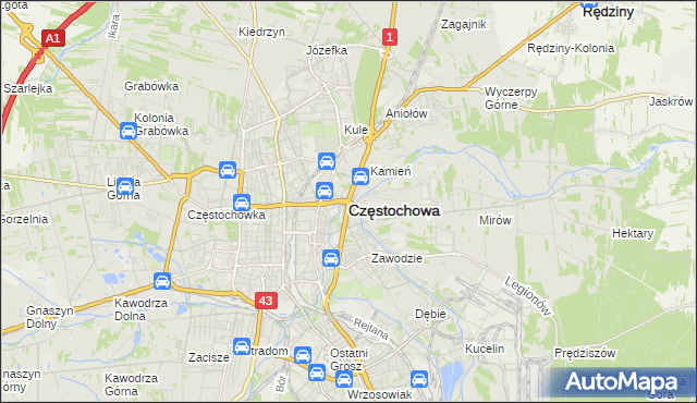 mapa częstochowy samochodowa Ręczna   Myjnia samochodowa w Częstochowie :: Myjnia samochodowa 