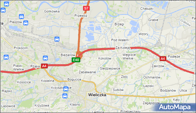 mapa Kokotów, Kokotów na mapie Targeo