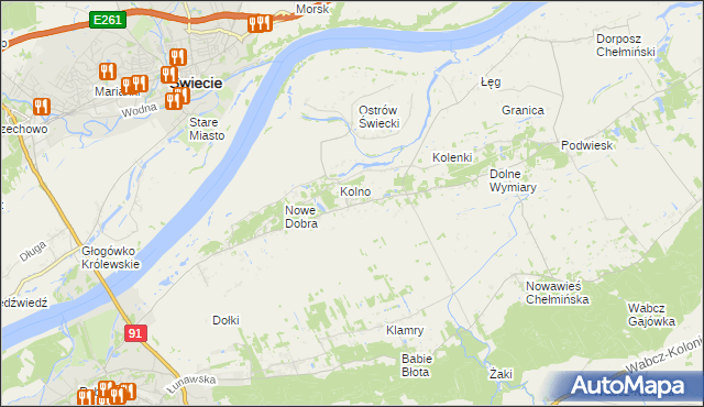 mapa Górne Wymiary, Górne Wymiary na mapie Targeo