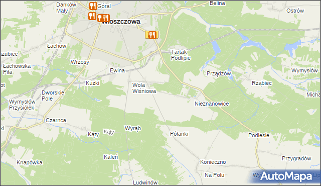 mapa Martynnik, Martynnik na mapie Targeo