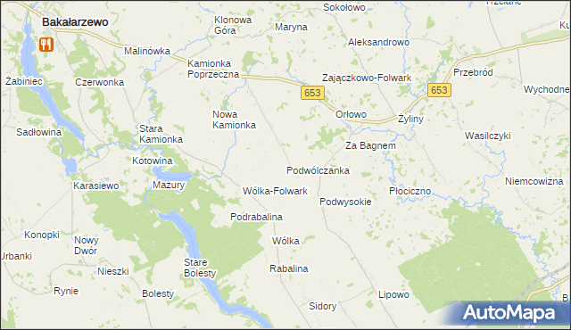 mapa Podwólczanka, Podwólczanka na mapie Targeo