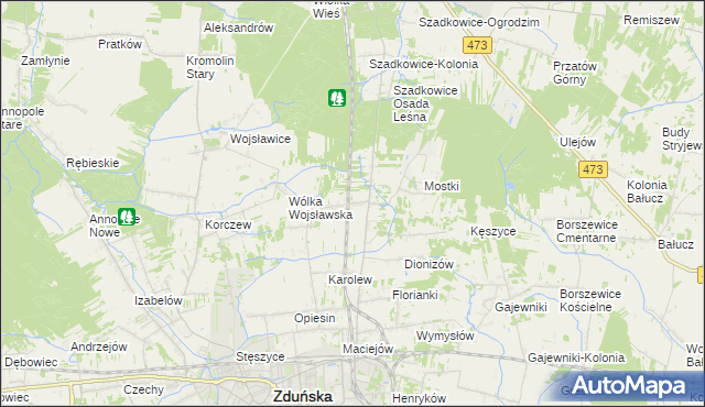 mapa Suchoczasy, Suchoczasy na mapie Targeo