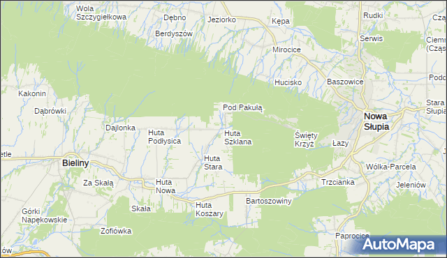 gmina bieliny mapa Rossmann   Drogeria w Huta Szklana gmina Bieliny :: Perfumeria 