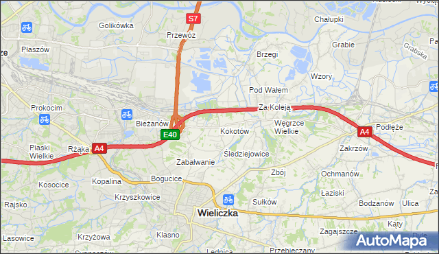 mapa Kokotów, Kokotów na mapie Targeo