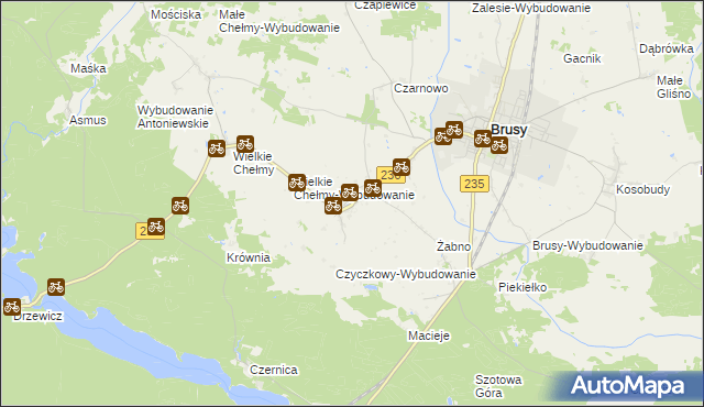 mapa Czyczkowy, Czyczkowy na mapie Targeo