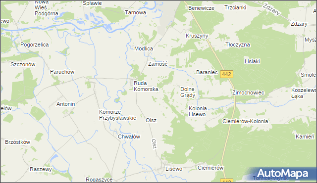 mapa Łupice gmina Pyzdry, Łupice gmina Pyzdry na mapie Targeo