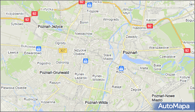 mapa Święty Marcin, Święty Marcin na mapie Targeo