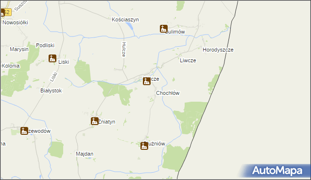mapa Chochłów, Chochłów na mapie Targeo