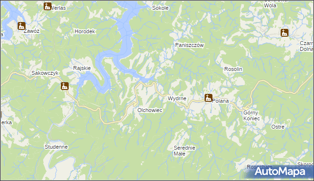 mapa Chrewt, Chrewt na mapie Targeo