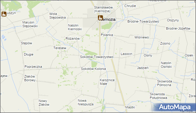 mapa Czerniew, Czerniew na mapie Targeo