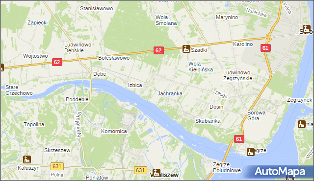 jachranka koło warszawy mapa Rzymskokatolicki   Kościół w Jachranka :: Kościół, miejsce kultu 