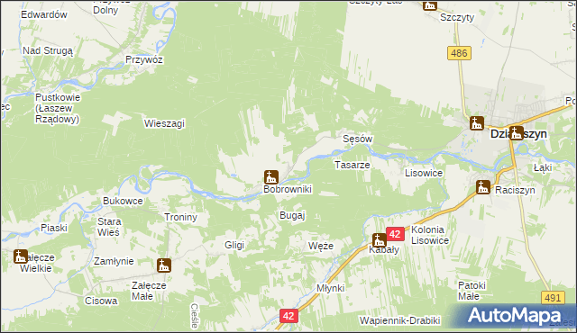 mapa Kapituła, Kapituła na mapie Targeo