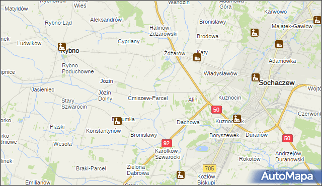mapa Lubiejew, Lubiejew na mapie Targeo