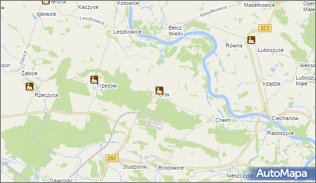 mapa Orsk, Orsk na mapie Targeo