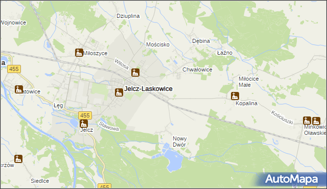 mapa Piekary gmina Jelcz-Laskowice, Piekary gmina Jelcz-Laskowice na mapie Targeo